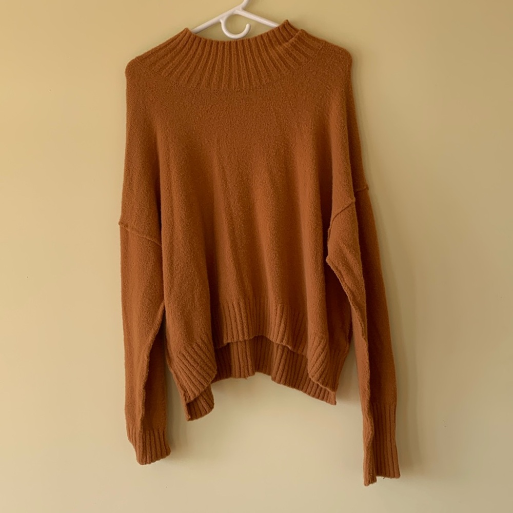 Free people, soft turtleneck sweater size large